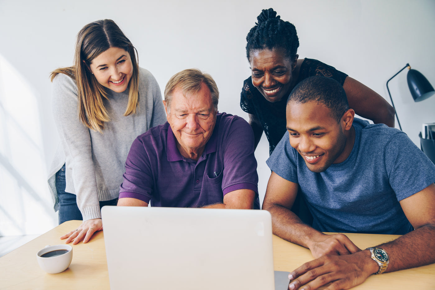 A family finding support together